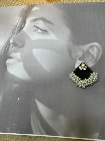 Zubeda Premium Quality Fabric Handmade Designer Earrings