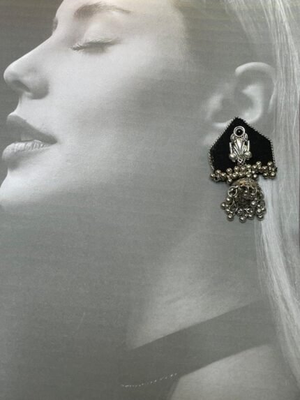 Zubeda Premium Quality Fabric Handmade Designer Earrings