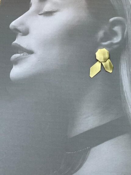 Rasaqa Handcrafted Brass Designer Earrings