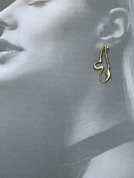 Rasaqa Handcrafted Brass Designer Earrings