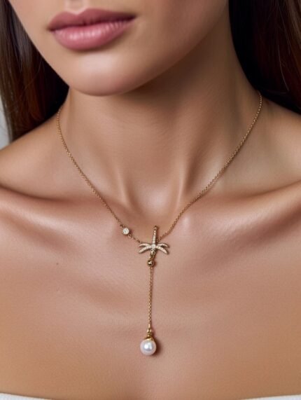 Gamela 18 Karat Gold-plated Premium Minimalist Neckpiece