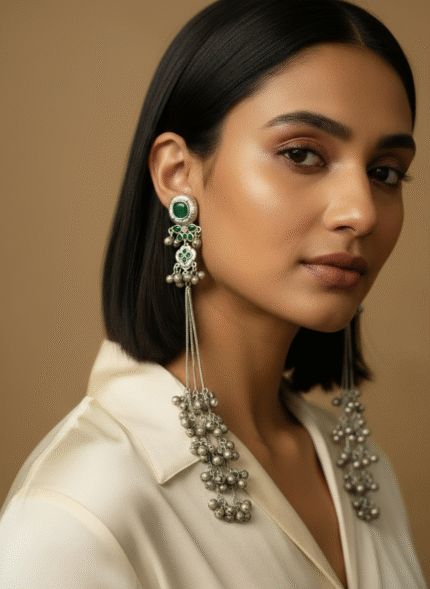 Shahi Kashmiri Style Long Danglers