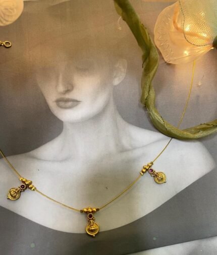 Amara Handcrafted Jadau Kundan Necklace