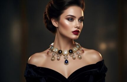 Shahi Premium Necklace earrings set
