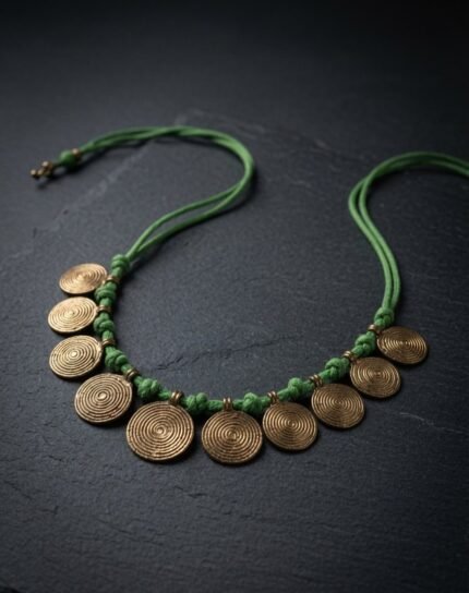 Bellucci Dhokra art Neckpiece