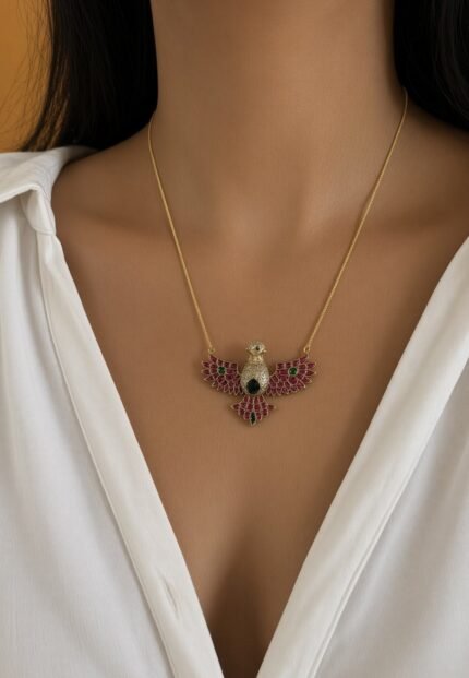Luxury Amara Jadau Kundan pendant chain